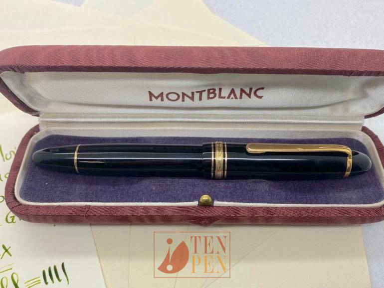 MONTBLANC 146 black celluloid - | Tenpen - By Letizia Iacopini